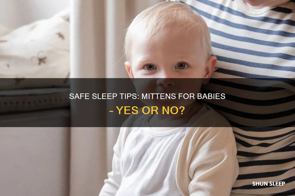 can you put mittens on baby to sleep