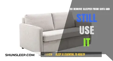 Sleeper Sofa: Remove Sleeper, Keep Sofa?