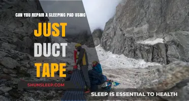 Duct Tape: Sleeping Pad Savior?
