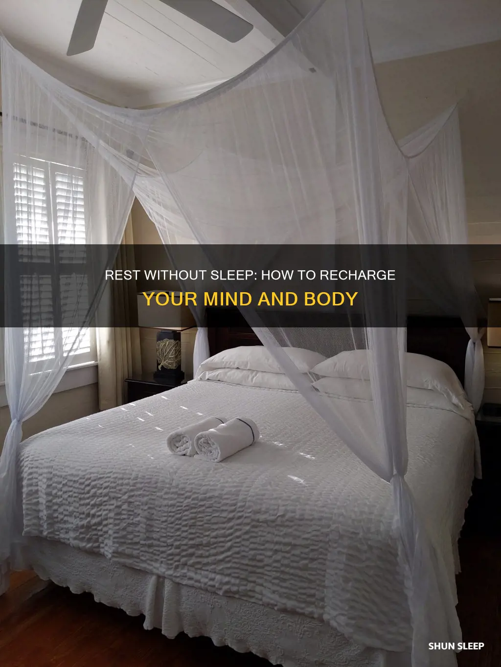 can you rest without sleeping