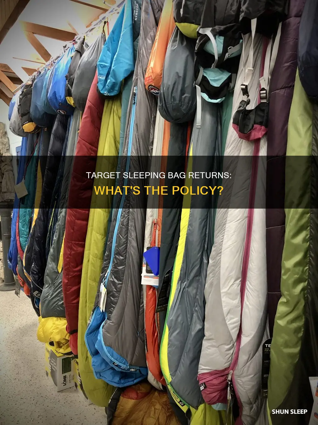 can you return a sleeping bag target