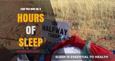 Sleepless Strides: Unraveling the Myth of 4-Hour Sleep Runs
