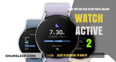 How to View Sleep Data on Galaxy Watch