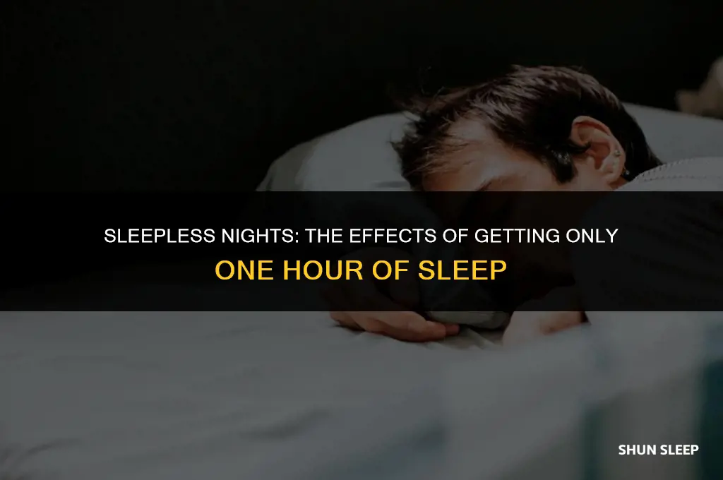 can you sleep 1 hour a night