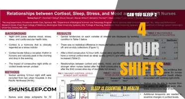 Exploring the Effects of Sleeping Two 4-Hour Shifts on Your Health