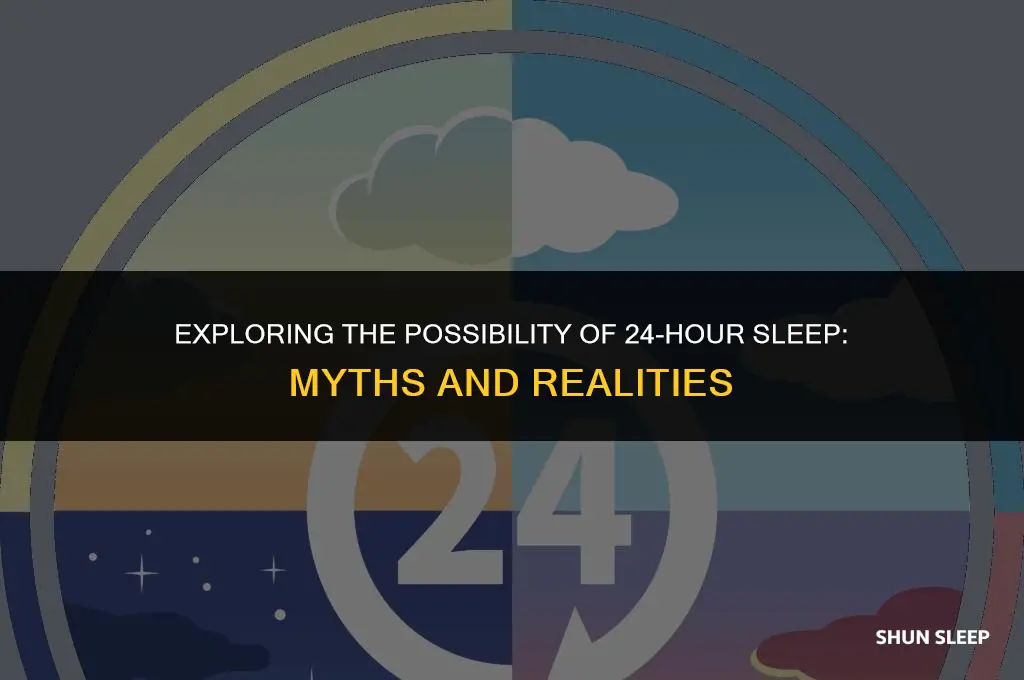 can you sleep 24 hours a day