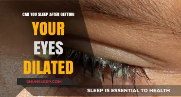 Sleeping After Eye Dilation: What You Need to Know