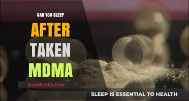 MDMA and Sleep: What You Need to Know
