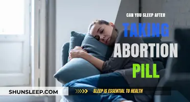 Abortion Pill and Sleep: What You Need to Know