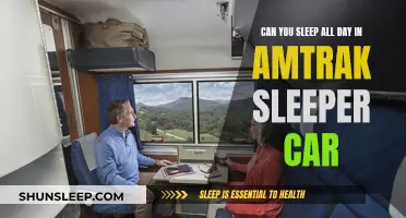 Amtrak Sleeper Cars: Sleep All Day?