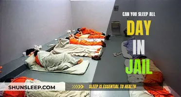 Jail Sleep: All-Day Snoozing Allowed or Not?