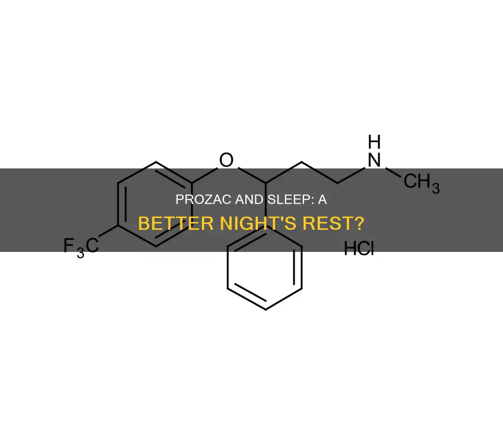 can you sleep better on prozac