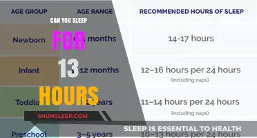 Unlocking the Secrets of a 13-Hour Sleep: Is It Possible?
