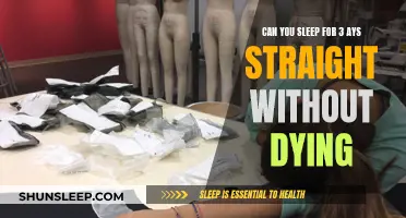 Sleep and Survival: How Long is Too Long?