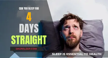 Sleep Deprivation: The Impact of 4 Days Without Sleep