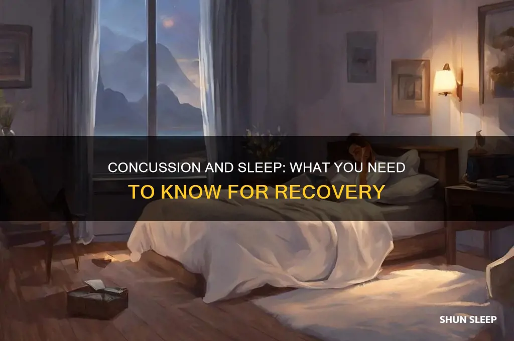 can you sleep if you get a concussion