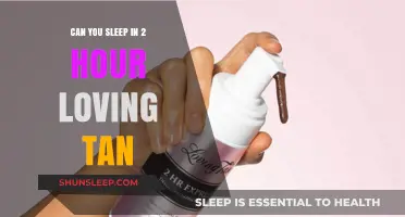 Snoozing in Style: The 2-Hour Loving Tan Guide