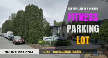 Exploring the Possibility of Resting in a 24-Hour Fitness Parking Lot