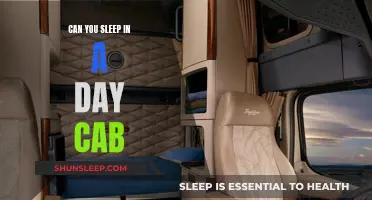 Sleeping in a Day Cab: Is It Possible?