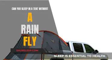 Camping Without a Rain Fly: Safe or Not?