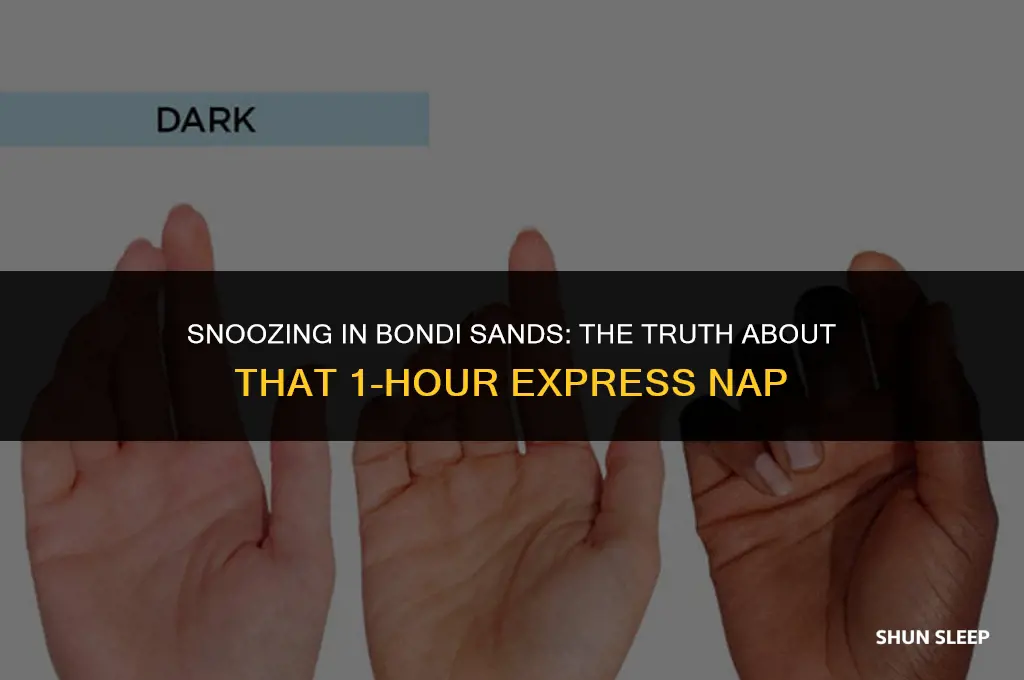 can you sleep in bondi sands 1 hour express