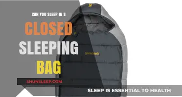 How to Sleep Comfortably in a Closed Sleeping Bag
