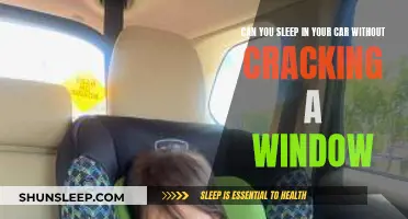 Should You Sleep in Your Car with Windows Up?