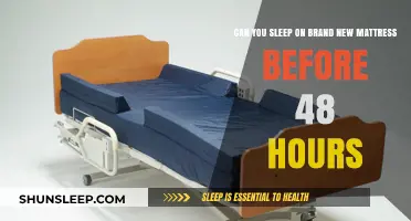 Unveiling the Truth: Is It Safe to Sleep on a New Mattress Before 48 Hours?