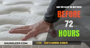 Unveiling the Truth: Is It Safe to Sleep on a New Mattress Before 72 Hours?