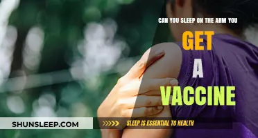 Sleeping After Vaccination: Is It Safe to Use Your Vaccinated Arm?