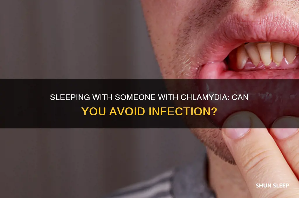 can you sleep someone not get chlamydia