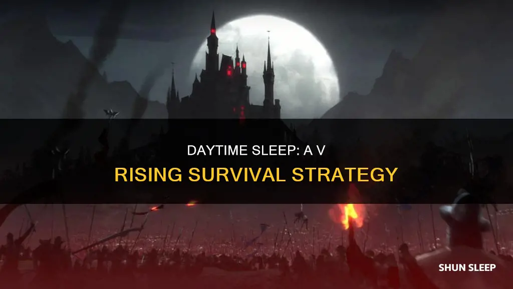 can you sleep through the day in v rising