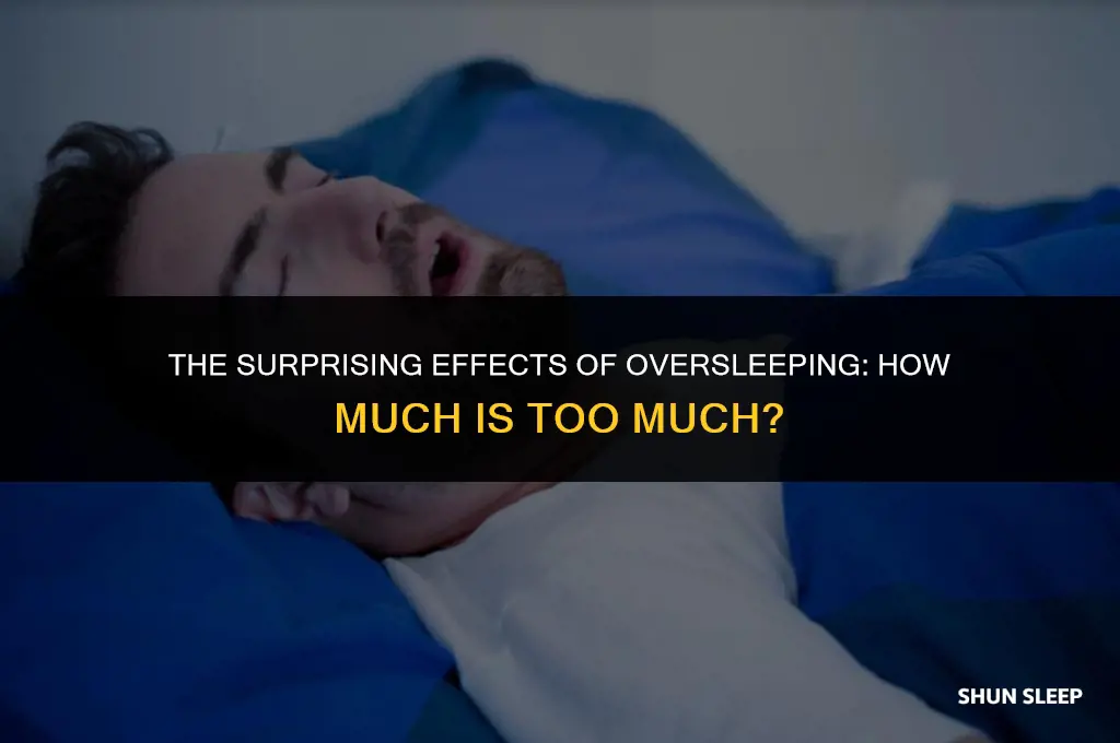 can you sleep too many hours