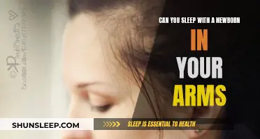 Sleeping with a newborn: Safe in your arms?
