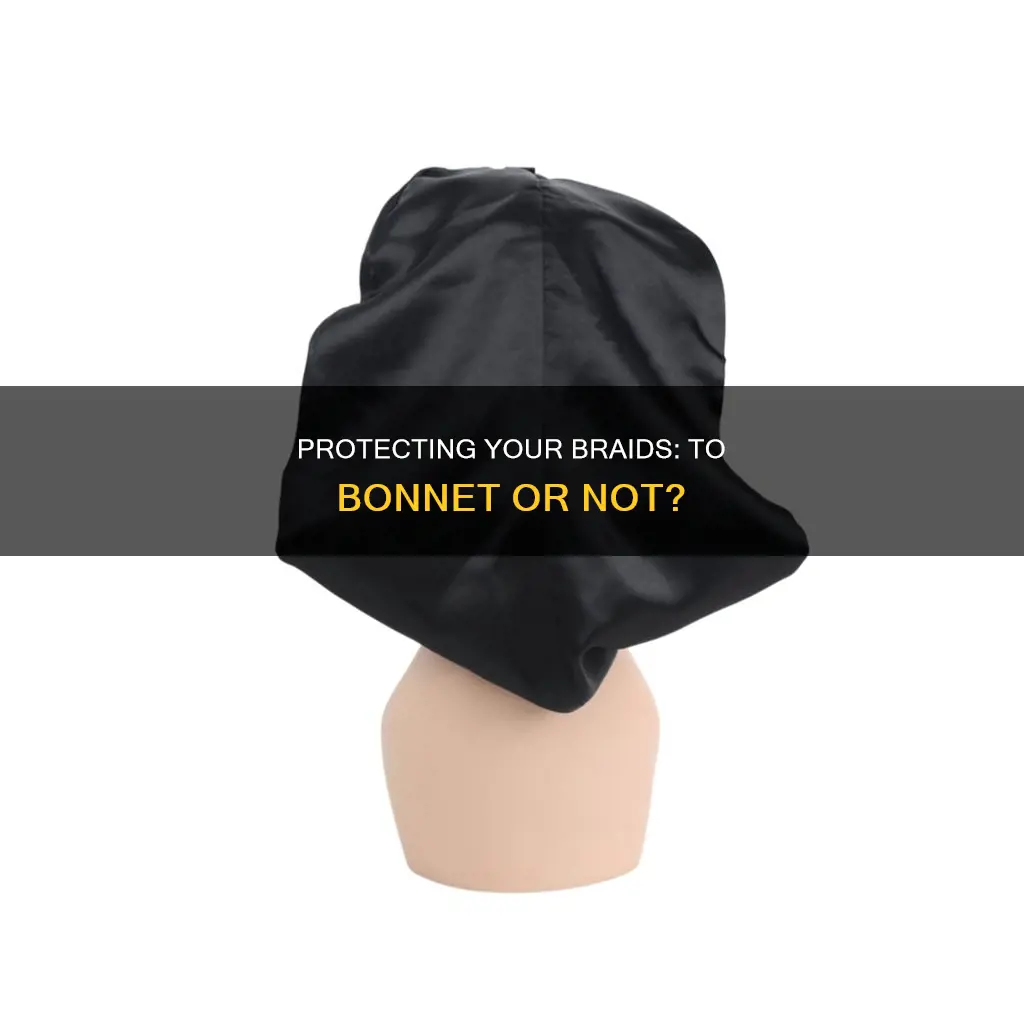 can you sleep without a bonnet with braids