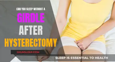 Post-Hysterectomy Sleep: Girdle-Free Comfort