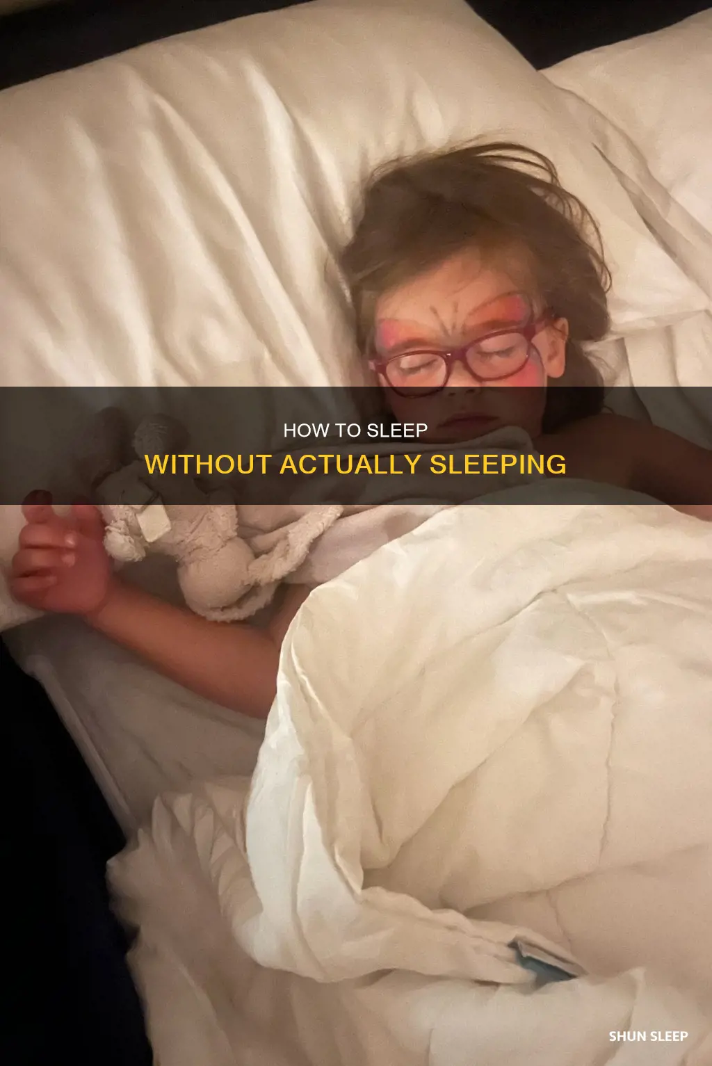 can you sleep without actually sleeping