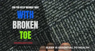 Broken Toe: Boot-Free Sleep Solutions