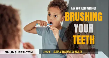 Oral Health: Sleeping Without Brushing Your Teeth