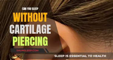 Cartilage Piercing: Sleep Soundly Without Pain