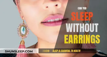Earring Discomfort: Can You Sleep With Them On?