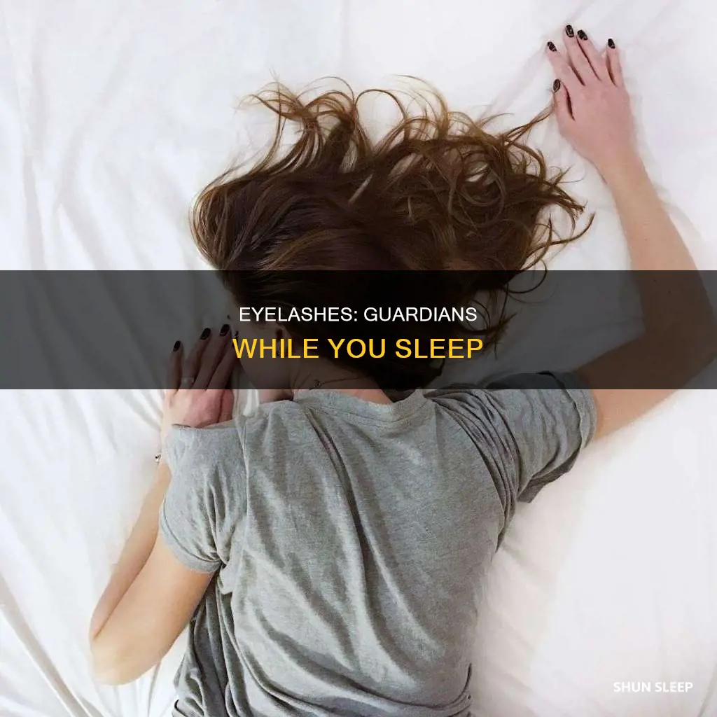 can you sleep without eyelashes