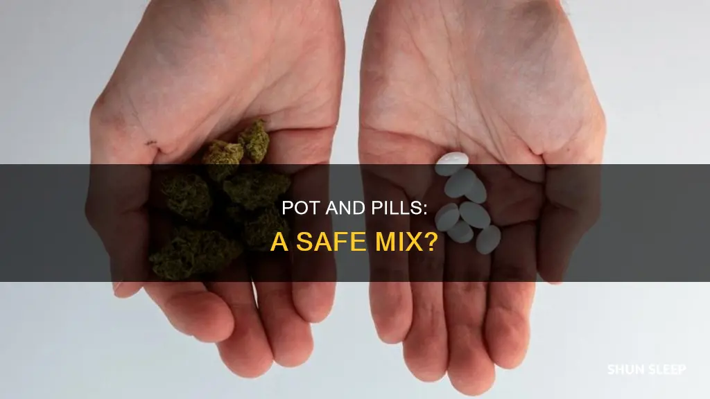 can you smoke pot and take sleeping pills