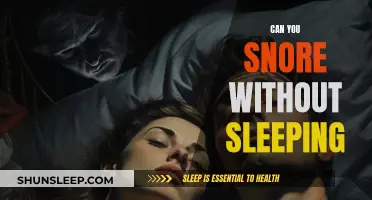 Snoring Without Sleep: Is It Possible?