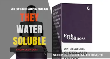 Snorting Sleeping Pills: Safe or Risky Business?