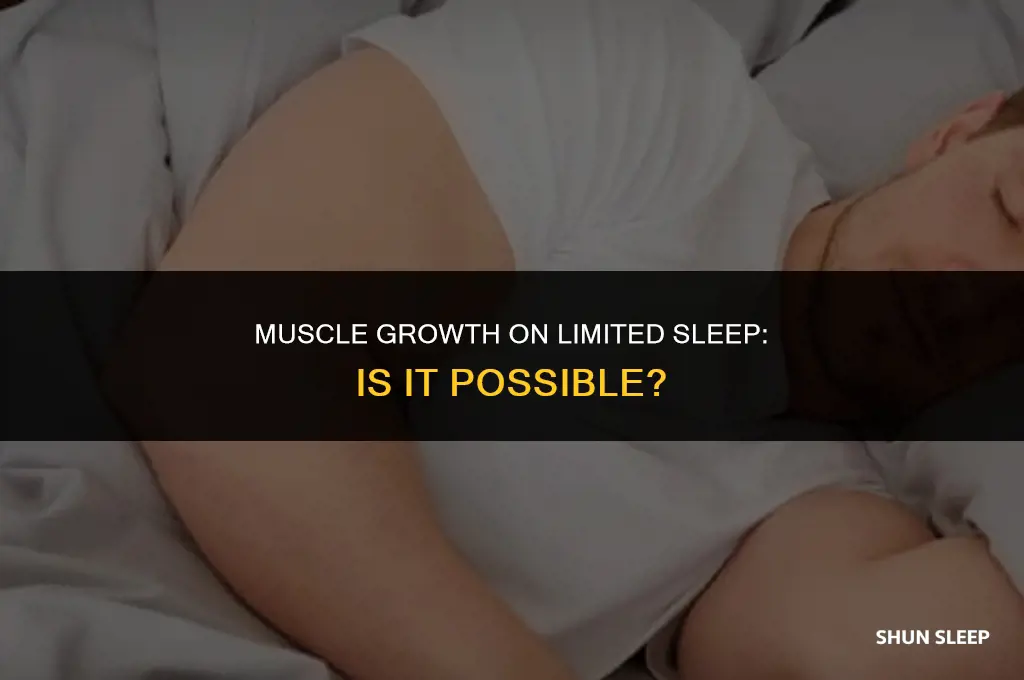can you still build muscle with 5 hours of sleep