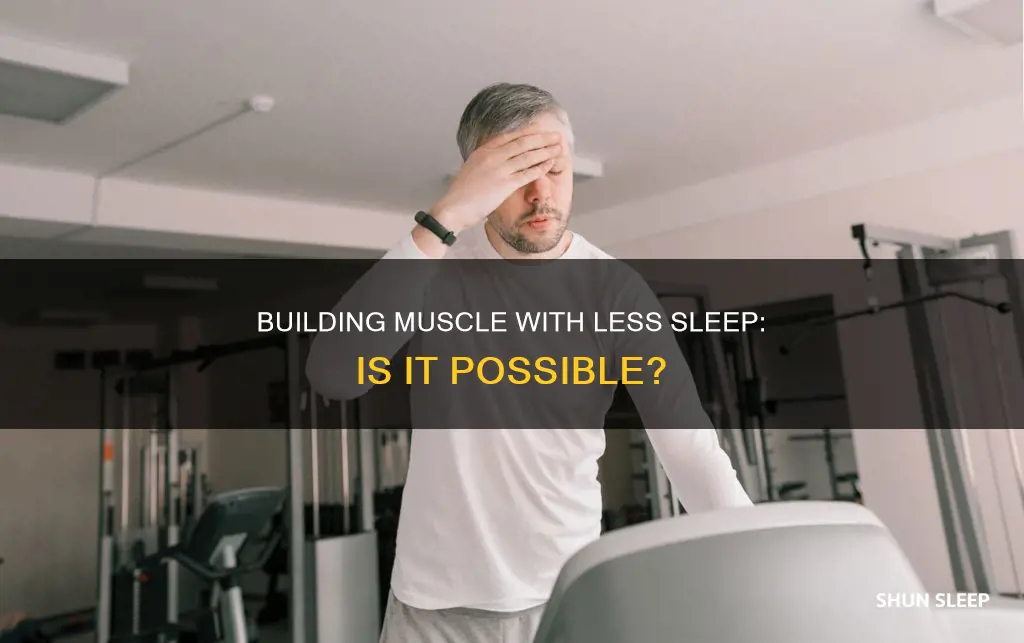 can you still build muscle without a lot of sleep