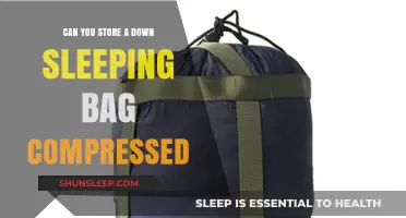 Keep Your Down Sleeping Bag Compressed and Ready