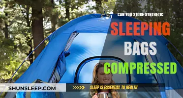 Storing Synthetic Sleeping Bags: Compress and Go?