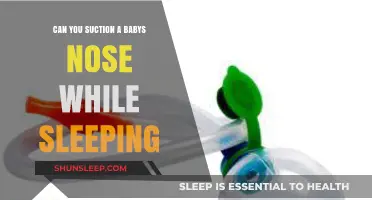 Suctioning a Sleeping Baby's Nose: Safe Practices and Gentle Tips